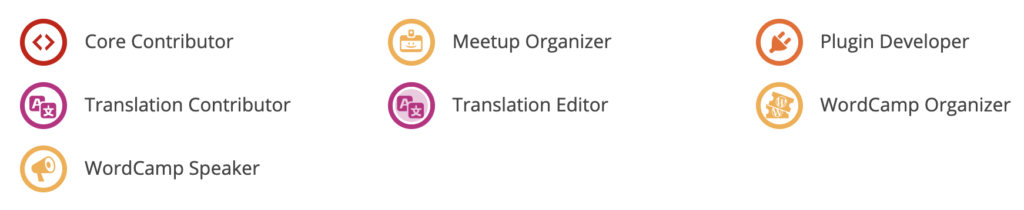 WordPress Contributions