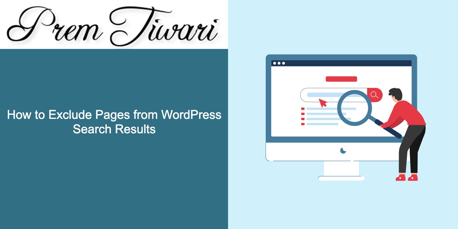 How to Exclude Pages from WordPress Search Results