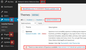 Disable WordPress Updates for Specific User Roles